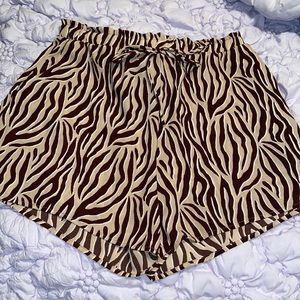 Zebra shorts